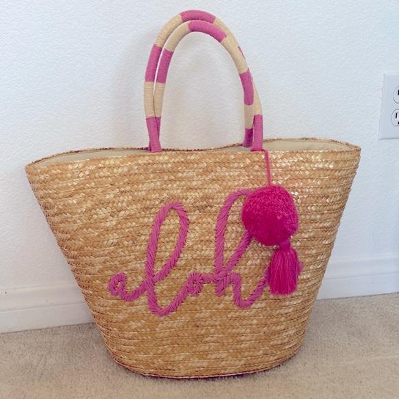 Mud Pie “Aloha” Tote - Picture 1 of 7